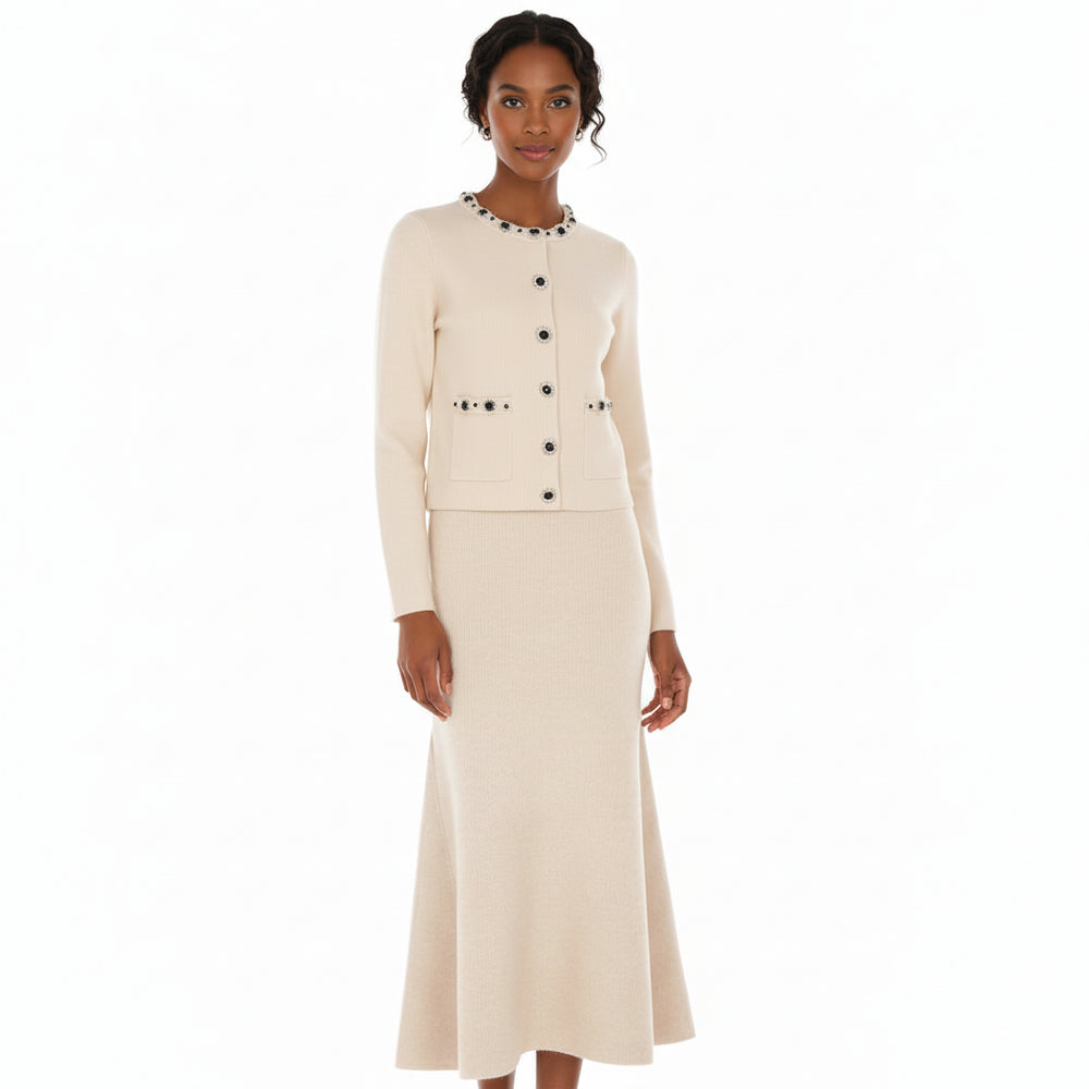 Premium Fluted Knit Set Winteres