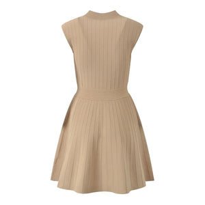 Zarya V-Neck Knit Mini Dress Winteres