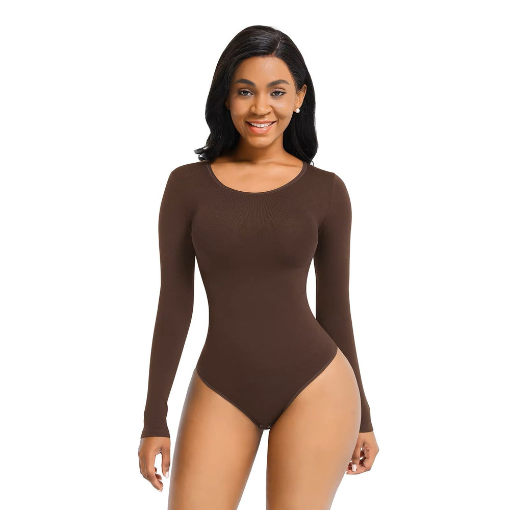 Slimming Long-Sleeve Shaping Bodysuit Winteres