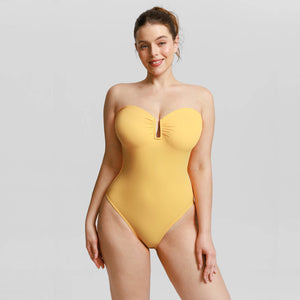 Strapless Tummy-Control Swimsuit Winteres