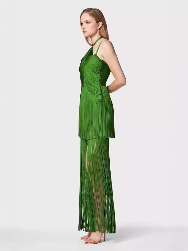 Fally Bottom Fringe Dress Winteres