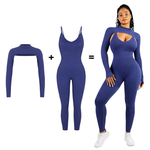 Seamless Tummy-Control Jumpsuit Winteres