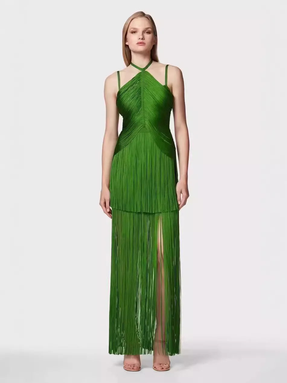 Fally Bottom Fringe Dress Winteres