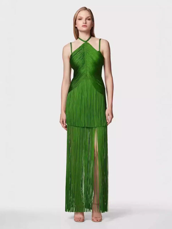 Fally Bottom Fringe Dress Winteres