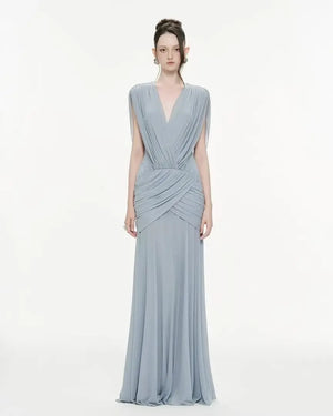 Delphine Draped Maxi Dress Winteres