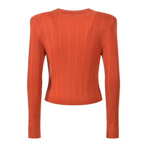 Cable Knit V-Neck Cardigan Winteres