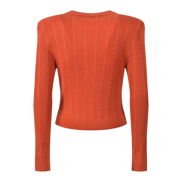 Cable Knit V-Neck Cardigan Winteres