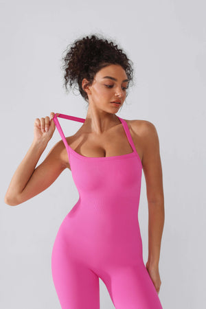 One-Piece Seamless Workout Jumpsuit Winteres