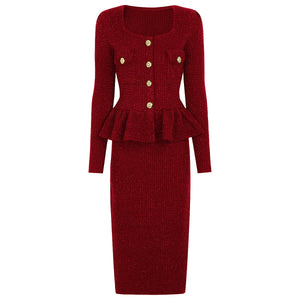 Penelope Knit Midi Dress Winteres