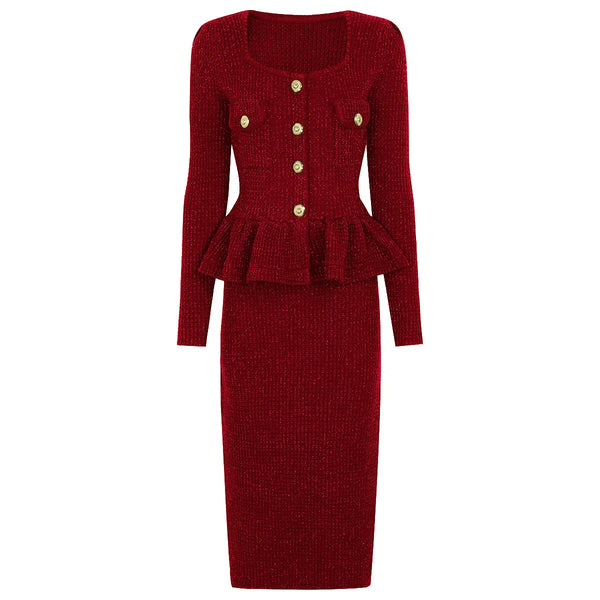 Penelope Knit Midi Dress Winteres