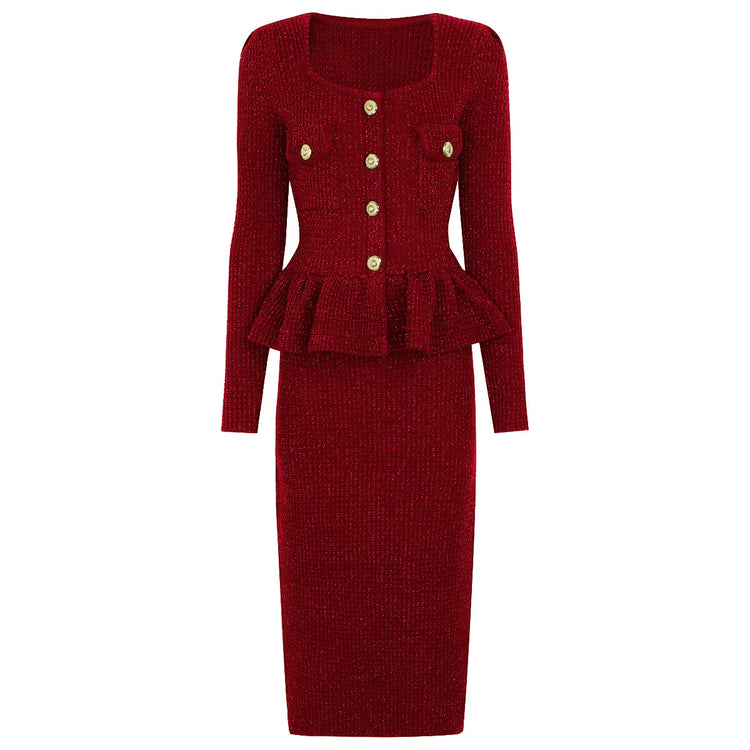 Penelope Knit Midi Dress Winteres