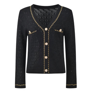 Solid Casual Knits Cardigan Winteres