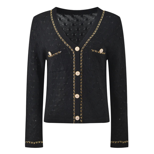 Solid Casual Knits Cardigan Winteres