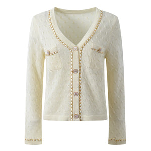 Solid Casual Knits Cardigan Winteres