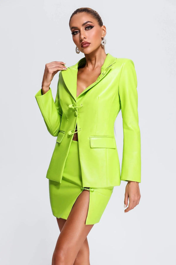 Blazer & Skirt Two-Piece Set Winteres