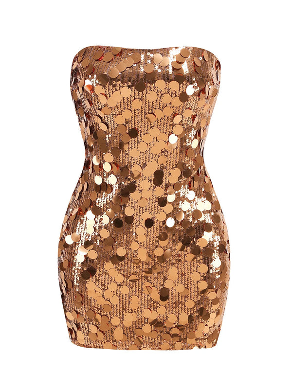 Ola Sparkly Mini Dress Winteres