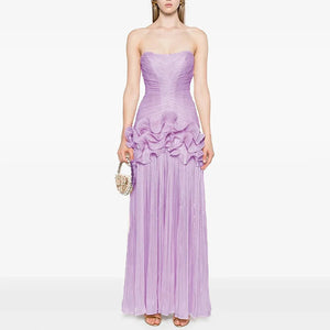 Jara Strapless Long Dress Winteres