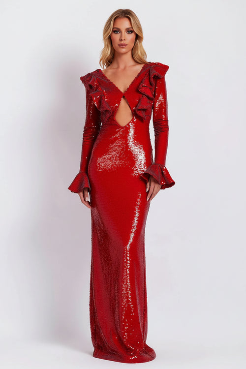 Verone Sequin Long Dress Winteres