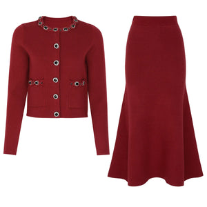Premium Fluted Knit Set Winteres