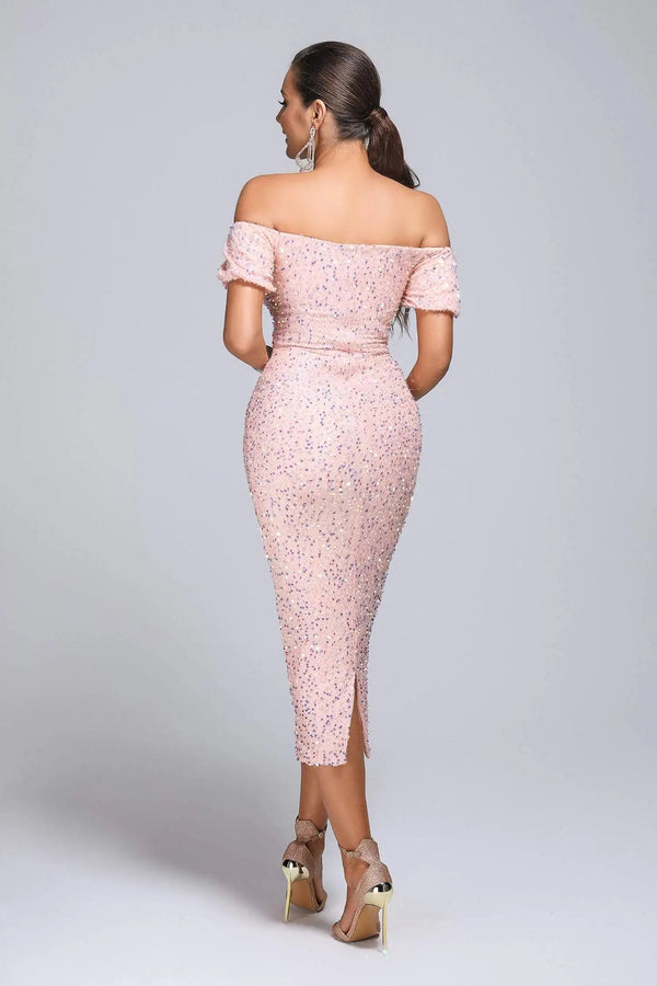 Pinky Midi Dress Winteres