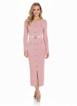 Aurora Fish Knit Maxi Dress Winteres