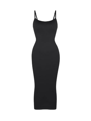 Sleeveless Bodycon Shaping Midi Dress Winteres