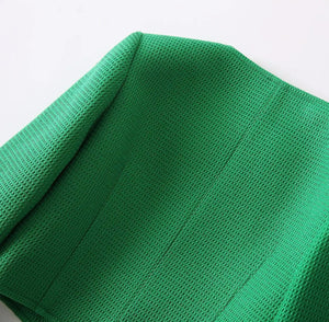 Vintage Tweed O-neck Jacket Winteres