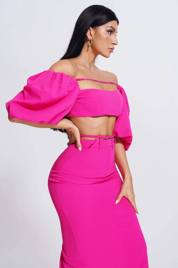 Audrey Fashion Set Skirt and Top Winteres