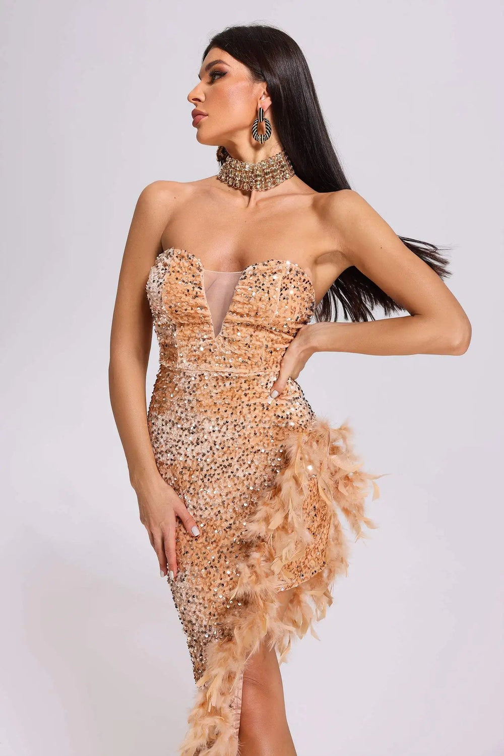 Renee Slit Maxi Dress Winteres