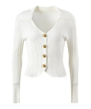 Wool Blend V-Neck Cardigan Winteres