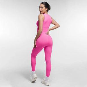 Crop Top & Yoga Pants Set Winteres