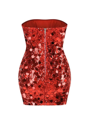 Ola Sparkly Mini Dress Winteres