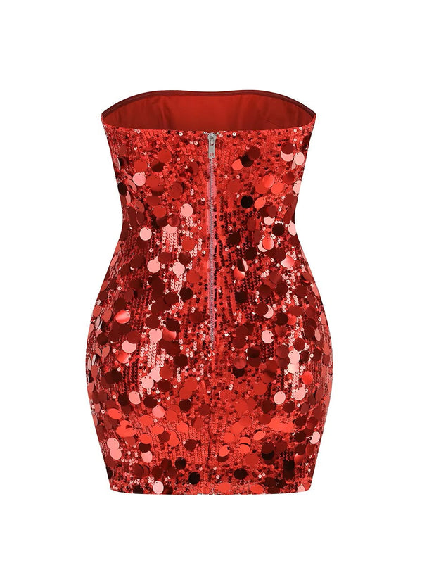 Ola Sparkly Mini Dress Winteres