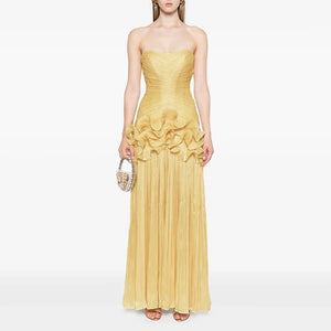 Jara Strapless Long Dress Winteres