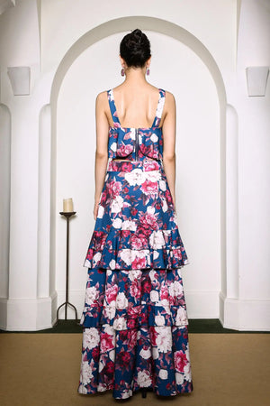 Zarinny Flower Ruffled Set Winteres