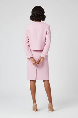 French Tweed Coat & Mini Skirt Set Winteres