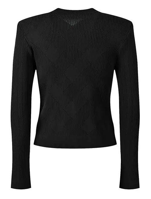 Elegant Button-Front Knit Vest Winteres