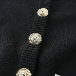 Vintage Single-Breasted Knit Cardigan Winteres