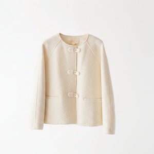 Crewneck Retro Knit Jacket Winteres