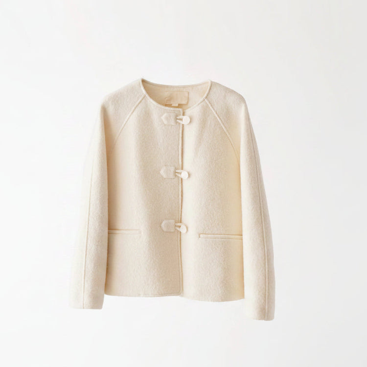 Crewneck Retro Knit Jacket Winteres