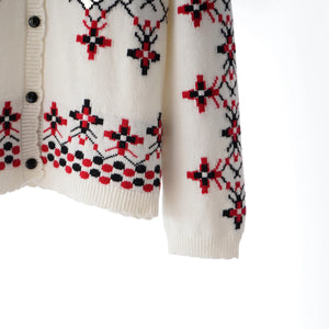 Pure Wool Nordic Cardigan Winteres