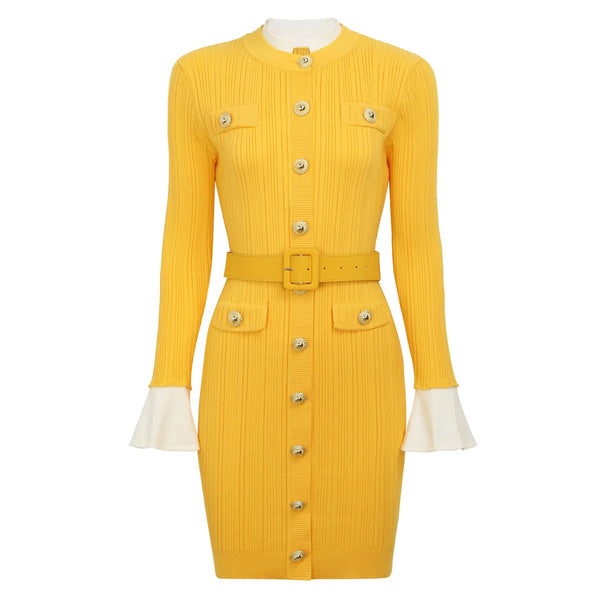 Brigitte Knit Mini Dress Winteres