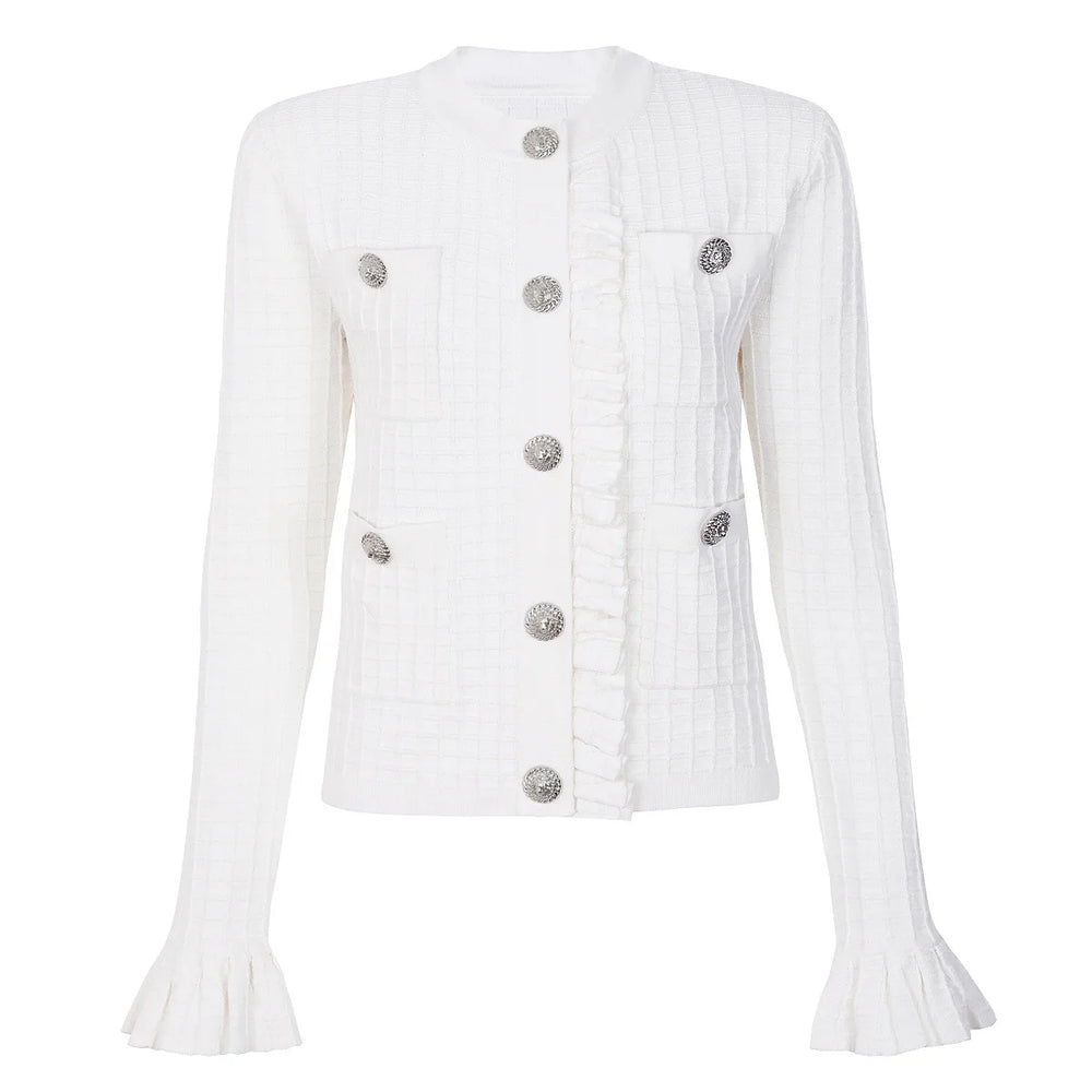 The Marais Plaid Cardigan Winteres
