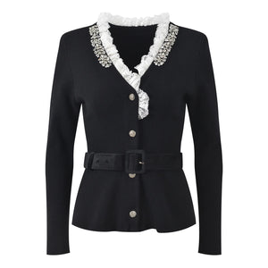 French Lace Jewel Cardigan Winteres