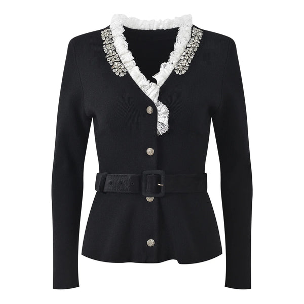 French Lace Jewel Cardigan Winteres