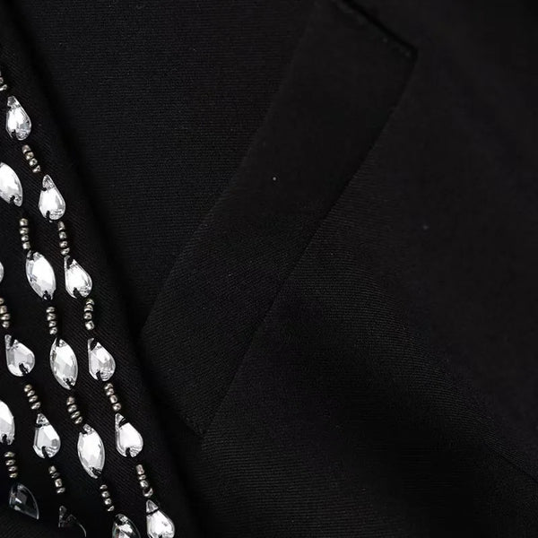 Tailored Blazer With Crystal Winteres
