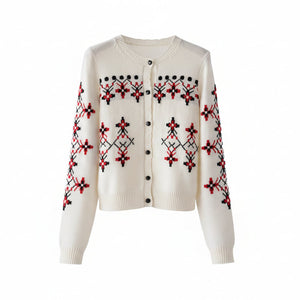 Pure Wool Nordic Cardigan Winteres