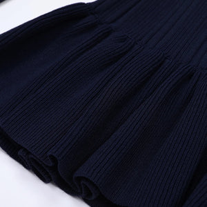 Sleek Knit Skirt Suit Winteres
