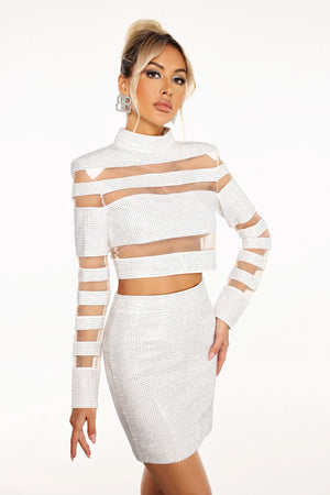 Patchwork Two-Piece Set Winteres