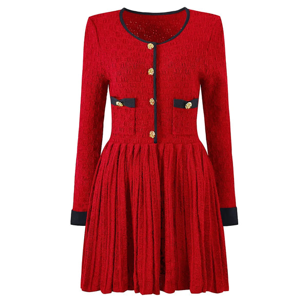 Jodie Knit Mini Dress Winteres